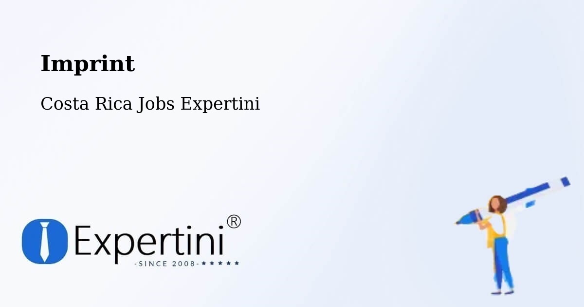 Imprint – Tarrazú - Costa Rica Jobs Expertini