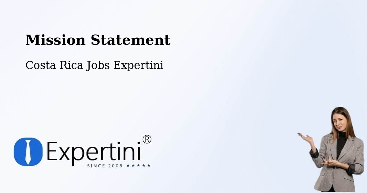 Corporate Mission – Tarrazú - Costa Rica Jobs Expertini